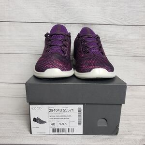 Ecco Sense Imperial Purple Lace Up Women's Sneakers EU 40 US 9-9.5‎